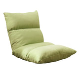 SOGA Lounge Floor Recliner Adjustable Lazy Sofa Bed Folding Game Chair Yellow Green - Cafe Supply