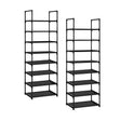 SOGA 2X 8 Tier Shoe Storage Shelf Space-Saving Caddy Rack Organiser with Handle - Cafe Supply