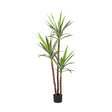 SOGA 150cm Artificial Natural Green Dracaena Yucca Tree Fake Tropical Indoor Plant Home Office Decor - Cafe Supply