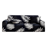 SOGA 4-Seater Leaf Design Sofa Cover Couch Protector High Stretch Lounge Slipcover Home Decor - Cafe Supply