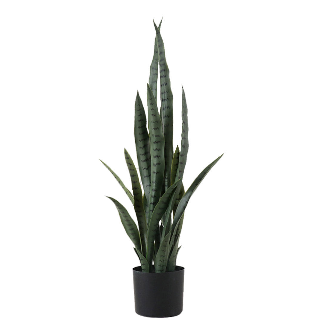 SOGA 95cm Artificial Indoor Snake Sansevieria Plant Fake Decoration Tree Flower Pot - Cafe Supply