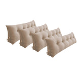 SOGA 4X 180cm Beige Triangular Wedge Bed Pillow Headboard Backrest Bedside Tatami Cushion Home Decor - Cafe Supply