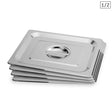 SOGA 4X Gastronorm GN Pan Lid Full Size 1/2 Stainless Steel Tray Top Cover - Cafe Supply
