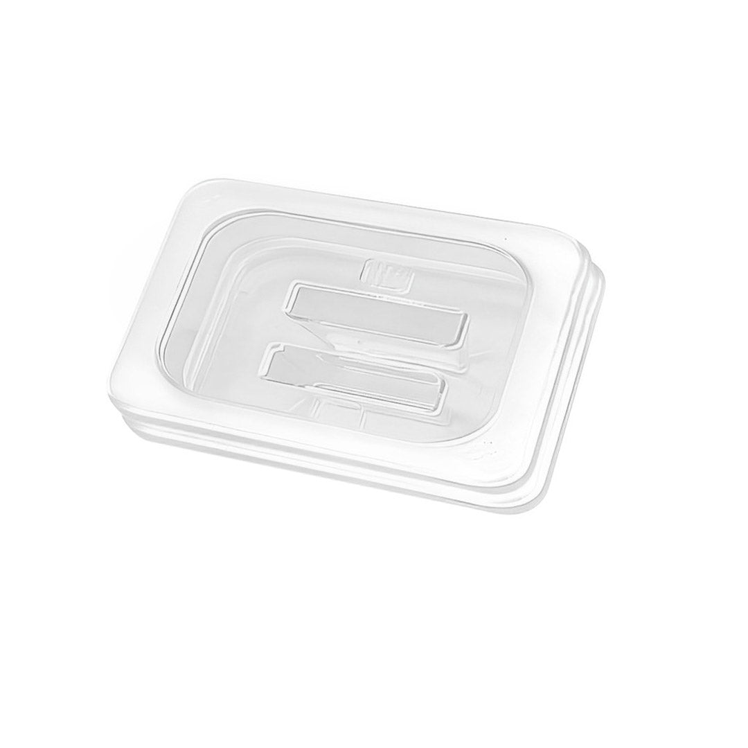 SOGA Clear Gastronorm 1/6 GN Lid Food Tray Top Cover Bundle of 2 - Cafe Supply