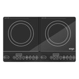 SOGA Cooktop Portable Induction LED Electric Double Duo Hot Plate Burners Cooktop Stove - Cafe Supply