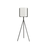 SOGA 70cm Tripod Flower Pot Plant Stand with White Flowerpot Holder Rack Indoor Display - Cafe Supply