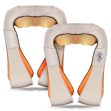 SOGA 2X Electric Kneading Neck Shoulder Arm Body Massager With Heat Health Care - Cafe Supply