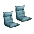 SOGA 2X Green Lounge Recliner Lazy Sofa Bed Tatami Cushion Collapsible Backrest Seat Home Office Decor - Cafe Supply