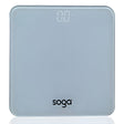 SOGA 180kg Digital Fitness Weight Bathroom Gym Body Glass LCD Electronic Scales White - Cafe Supply