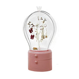 SOGA Pink 360 Degree Rotating LED Light 2 Layered Jewelry Storage Box Waterproof Dustproof Accessories Organiser - Cafe Supply