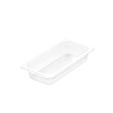 SOGA 65mm Clear Gastronorm GN Pan 1/3 Food Tray Storage - Cafe Supply