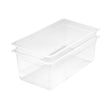 SOGA 200mm Clear Gastronorm GN Pan 1/1 Food Tray Storage Bundle of 2 - Cafe Supply