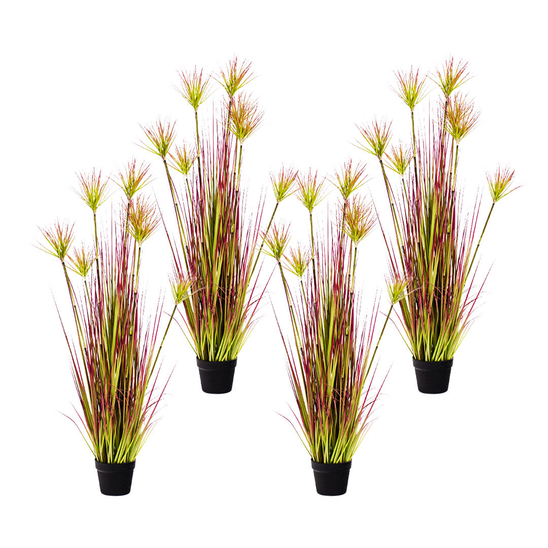 SOGA 4X 120cm Green Artificial Indoor Potted Papyrus Plant Tree Fake Simulation Decorative - Cafe Supply