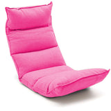 SOGA Foldable Tatami Floor Sofa Bed Meditation Lounge Chair Recliner Lazy Couch Pink - Cafe Supply