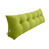 SOGA 180cm Green Triangular Wedge Bed Pillow Headboard Backrest Bedside Tatami Cushion Home Decor - Cafe Supply