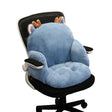 SOGA Blue Deer Shape Cushion Soft Leaning Bedside Pad Sedentary Plushie Pillow Home Decor - Cafe Supply