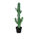 SOGA 105cm Green Artificial Indoor Cactus Tree Fake Plant Simulation Decorative 6 Heads - Cafe Supply