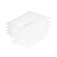 SOGA 150mm Clear Gastronorm GN Pan 1/2 Food Tray Storage Bundle of 4 - Cafe Supply