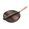 SOGA 31cm Commercial Cast Iron Wok FryPan Fry Pan - Cafe Supply