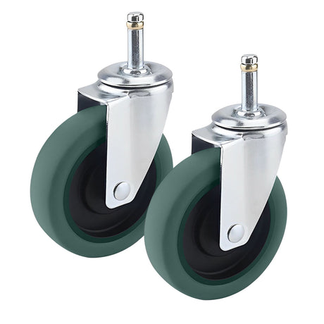 SOGA 2X 4" Heavy Duty Polyurethane Swivel Castor Wheels - Cafe Supply