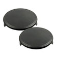SOGA 2X 33CM Reversible Round Cast Iron Induction Crepes Pan Baking Cookie Pancake Pizza Bakeware - Cafe Supply