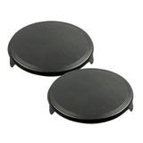SOGA 2X 33CM Reversible Round Cast Iron Induction Crepes Pan Baking Cookie Pancake Pizza Bakeware - Cafe Supply