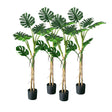 SOGA 4X 160cm Green Artificial Indoor Turtle Back Tree Fake Fern Plant Decorative - Cafe Supply