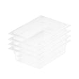 SOGA 100mm Clear Gastronorm GN Pan 1/2 Food Tray Storage Bundle of 4 - Cafe Supply