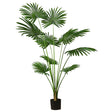 SOGA 180cm Artificial Natural Green Fan Palm Tree Fake Tropical Indoor Plant Home Office Decor - Cafe Supply