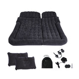 SOGA Black Inflatable Car Boot Mattress Portable Camping Air Bed Travel Sleeping Essentials - Cafe Supply