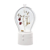 SOGA White 360 Degree Rotating LED Light 2 Layered Jewelry Storage Box Waterproof Dustproof Accessories Organiser - Cafe Supply