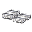 4X 45CM Portable Stainless Steel Outdoor Chafing Dish BBQ Fish Stove Grill Plate - Cafe Supply