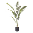 SOGA 210cm Artificial Green Rogue Hares Foot Fern Tree Fake Tropical Indoor Plant Home Office Decor - Cafe Supply