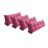 SOGA 4X 180cm Pink Triangular Wedge Bed Pillow Headboard Backrest Bedside Tatami Cushion Home Decor - Cafe Supply