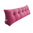 SOGA 120cm Pink Triangular Wedge Bed Pillow Headboard Backrest Bedside Tatami Cushion Home Decor - Cafe Supply