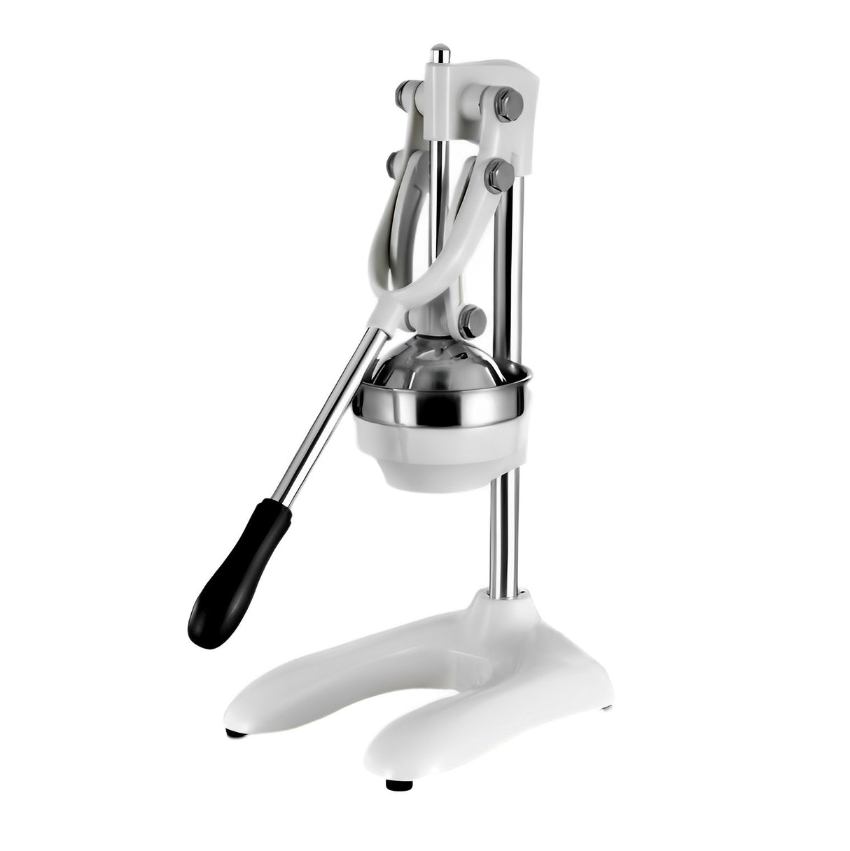 SOGA Stainless Steel Manual Juicer Hand Press Juice Extractor Squeezer Lemon Orange Citrus White - Cafe Supply