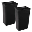 SOGA 2X Large Food Trolley Utility Cart Waste Storage Bin - Cafe Supply