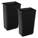 SOGA 2X Large Food Trolley Utility Cart Waste Storage Bin - Cafe Supply