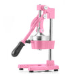 SOGA Commercial Manual Juicer Hand Press Juice Extractor Squeezer Orange Citrus Pink - Cafe Supply