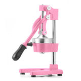 SOGA Commercial Manual Juicer Hand Press Juice Extractor Squeezer Orange Citrus Pink - Cafe Supply