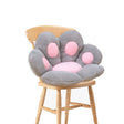 SOGA Grey Paw Shape Cushion Warm Lazy Sofa Decorative Pillow Backseat Plush Mat Home Decor - Cafe Supply