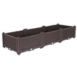 SOGA 120cm Raised Planter Box Vegetable Herb Flower Outdoor Plastic Plants Garden Bed - Cafe Supply