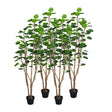 SOGA 4X 180cm Green Artificial Indoor Pocket Money Tree Fake Plant Simulation Decorative - Cafe Supply