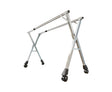 SOGA 2.0m Portable Standing Clothes Drying Rack Foldable Space-Saving Laundry Holder with Wheels - Cafe Supply