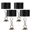 SOGA 4X Simple Industrial Style Table Lamp Metal Base Desk Lamp - Cafe Supply