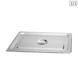 SOGA Gastronorm GN Pan Lid Full Size 1/1 Stainless Steel Tray Top Cover - Cafe Supply