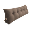 SOGA 180cm Coffee Triangular Wedge Bed Pillow Headboard Backrest Bedside Tatami Cushion Home Decor - Cafe Supply