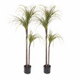 SOGA 2X 145cm Green Artificial Indoor Dragon Blood Tree Fake Plant Decorative - Cafe Supply