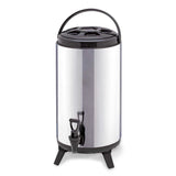 SOGA 8L Portable Insulated Cold/Heat Coffee Tea Beer Barrel Brew Pot With Dispenser - Cafe Supply