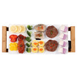 SOGA Electric Ceramic BBQ Grill Non-stick Surface Hot Plate for Indoor & Outdoor White - Cafe Supply